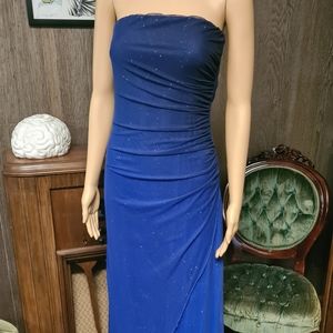 Strapless Petite Evening Gown